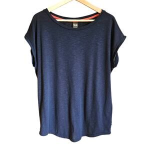 Mountain Hardwear Women’s Wicked Short Sleeve Performance Tee Navy XLarge